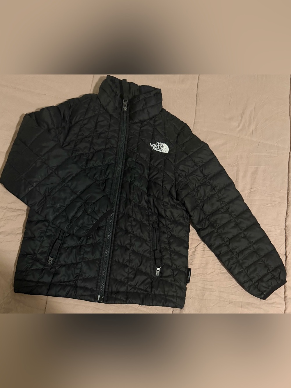 The North Face Kids Black Quilted Puffer Jacket